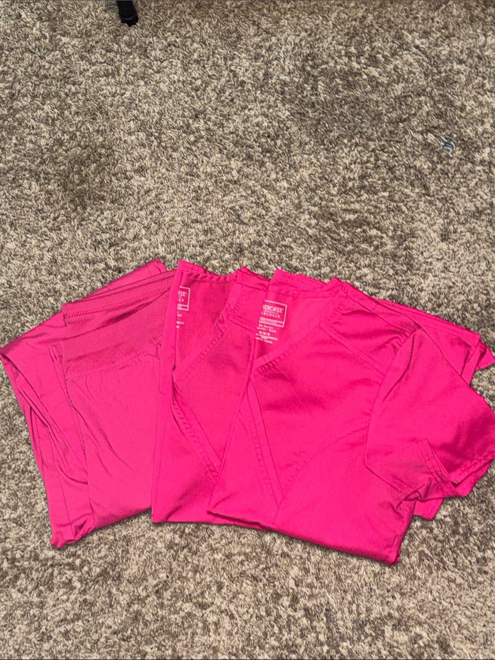 Bundle of 2 Scrub Tops and 1 matching pant - Short Sleeve
